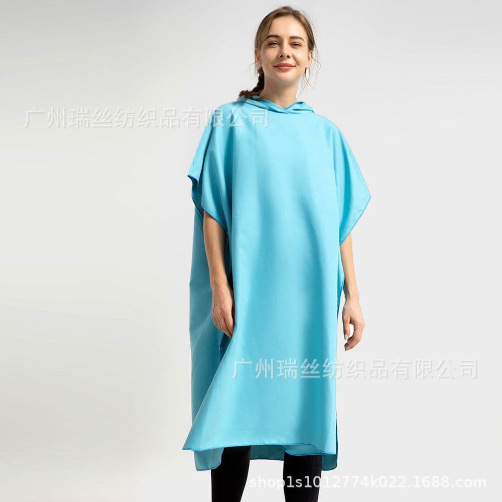 image-Reese Microfiber Beach Changing Robe Pink