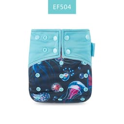 image-Happyflute Cloth Diaper - Waterproof, Anti-Leakage, One Size Fits All