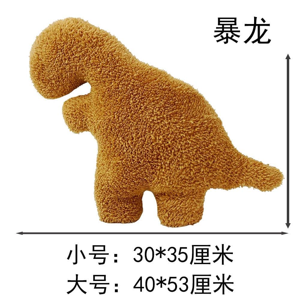 image-Dinosaur Plush Toy - Dino Chicken Nugget Stegosaurus