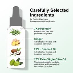 image-PURC Rosemary Hair Oil - Mint Ginger Scalp Treatment