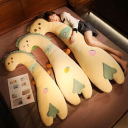 image-Tao Toni Peas Plush Toy - Naughty Carrot Embroidered