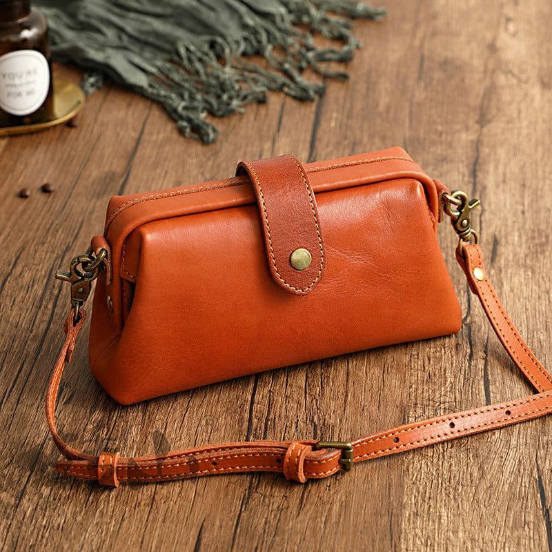 image-Turn Around the Mountain Women's Doctor Bag - Coffee Leather