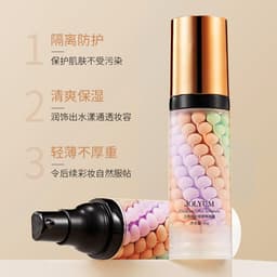 image-Jiumeitang three-color light-sensing isolation cream improves skin tone, refreshing and moisturizing makeup primer, natural nude makeup rejuvenation isolation cream