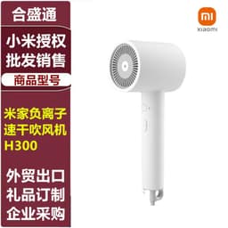 image-Xiaomi Mijia H300 Hair Dryer - 1600W Ionic White