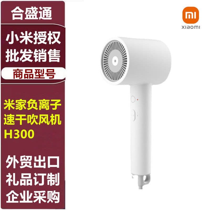 image-Xiaomi Mijia H300 Hair Dryer - 1600W Ionic White