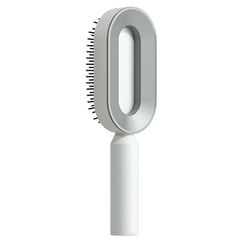 image-Anbei Red Long Hair Loss Massage Comb for Curly Hair - 20cm+