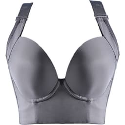 image-Nylon Bra 42/95AB Pink - Plus Size 3/4 Cup
