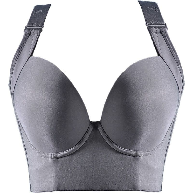image-Nylon Bra 42/95AB Pink - Plus Size 3/4 Cup