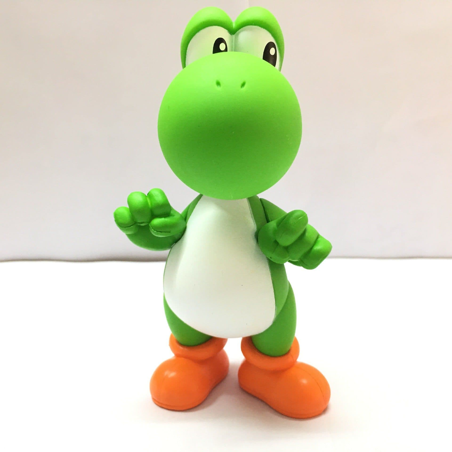 image-Hot sale 5 inch Super Mario Mario Mushroom Man Sugar Gum Doll Hand Model Multi-color optional gift