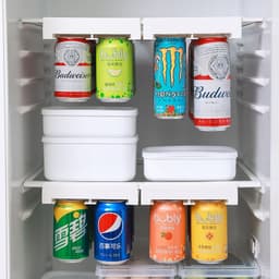 image-MW Beer Can Dispenser Rack - White 2 Pack