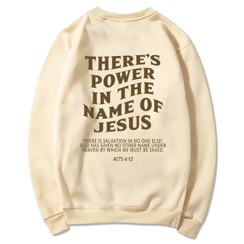 image-Spring and Autumn Solid Color Polyester Round Neck Printed Women's Fleece Jacket Men's and Women's Loose Pullover Tops