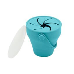 image-Children's Folding Silicone Snack Bowl - 2023 New Portable Design