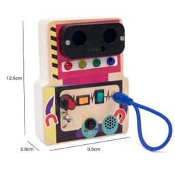 image-Dusan Wood Busy Board - Christmas Tree 15cm