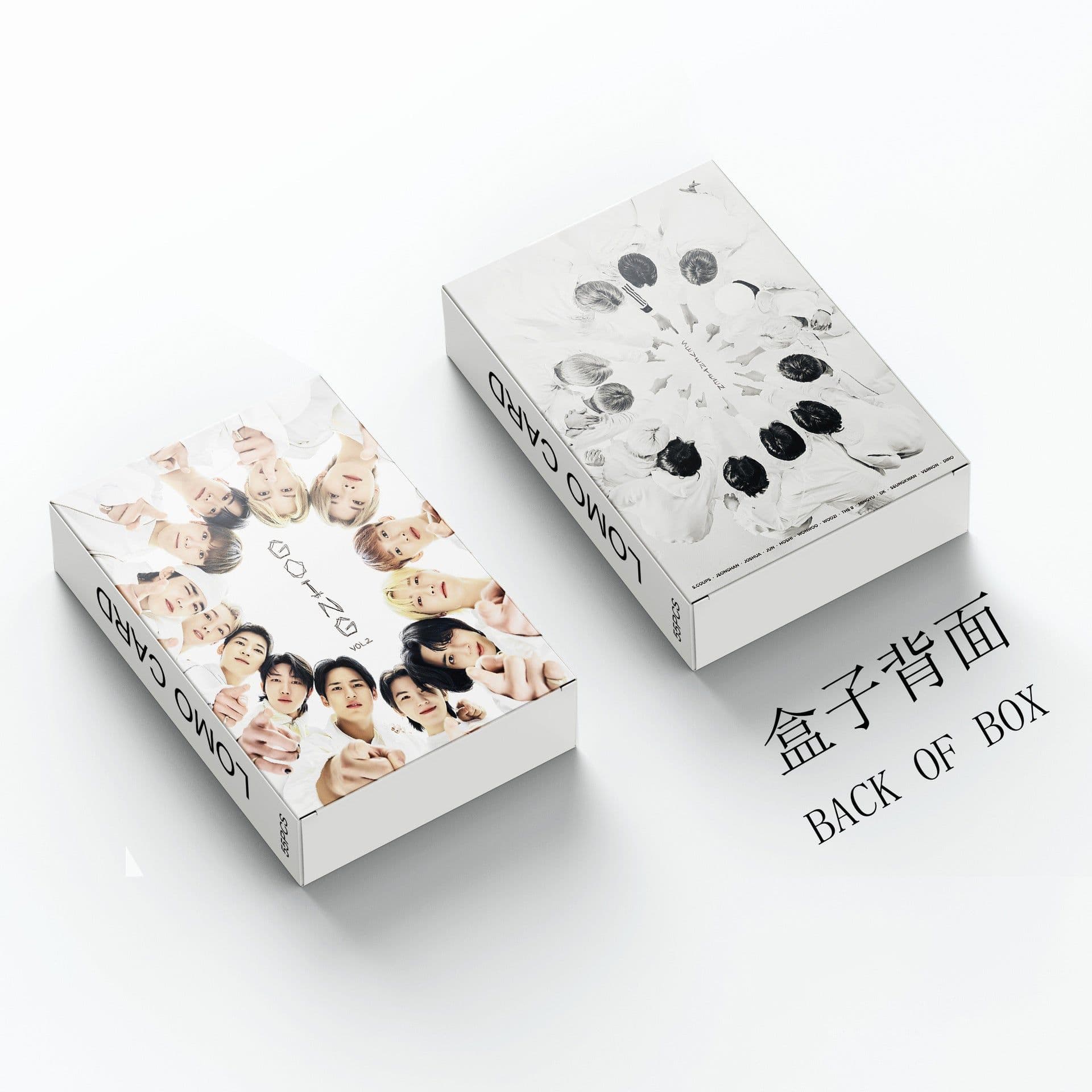 image-Seventeen GOING Magazine 2.0 Small Cards Set of 55 Xu Minghao Quan Shunrong