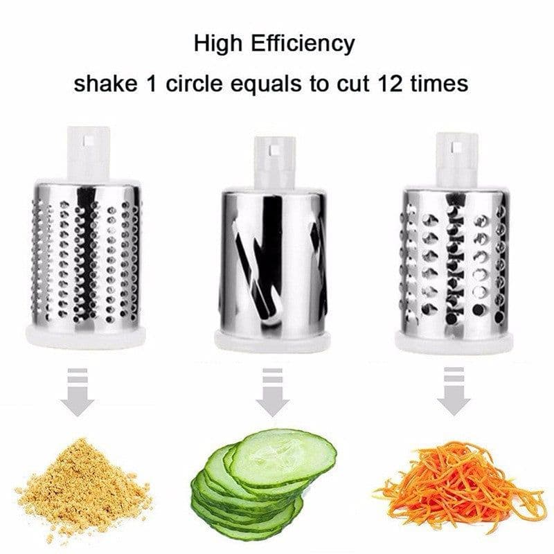 image-Bai Muli Vegetable Cutter - Blue Multifunction