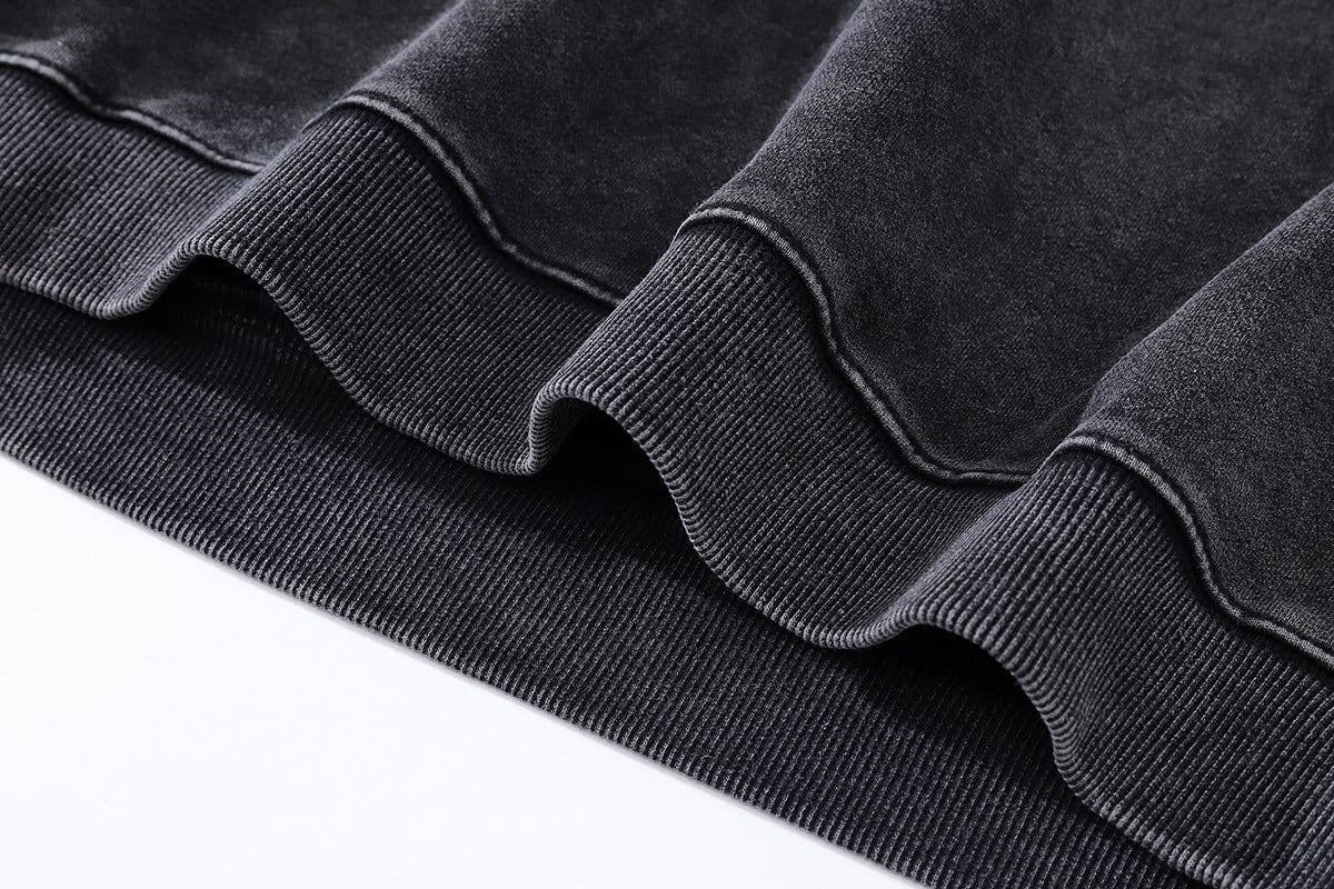image-Cotton Fleece Hoodie - Kangaroo Pocket Loose Fit XXL