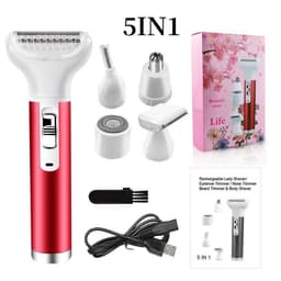 image-Electric Multi-Function Shaver for Women - USB Green