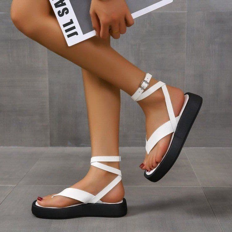 image-Women's Sandals Size 41 - Off White Casual Beach