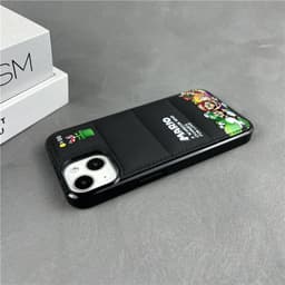 image-Game cotton-filled down jacket suitable for iPhone 13 mobile phone case Apple 14 promax cartoon 11 protective cover 12
