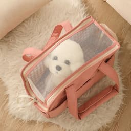 image-Fluffybaby Pet Carrier Bag - Cotton 50-60L Grey