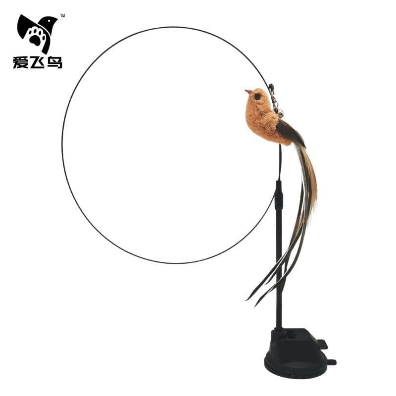 image-Cat Teaser Wand - Feather Interactive Toy