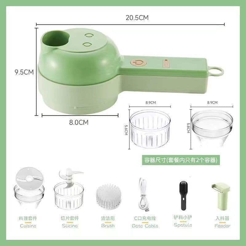 image-Multifunction Vegetable Cutter - ABS Modern