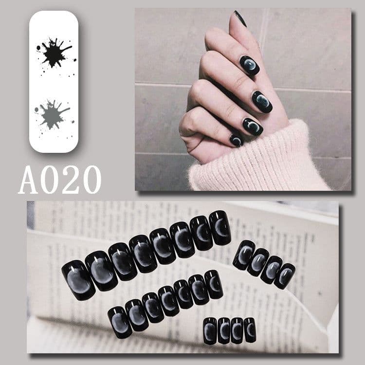 image-Wearable manicure pieces, removable fake nail patches, Internet celebrity manicure tools, nail art finished products, cute Internet celebrity new style
