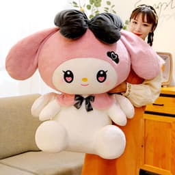 image-Devil Kurome Plush Toy Angel Melody Doll - Scissor Machine Gift for Girls