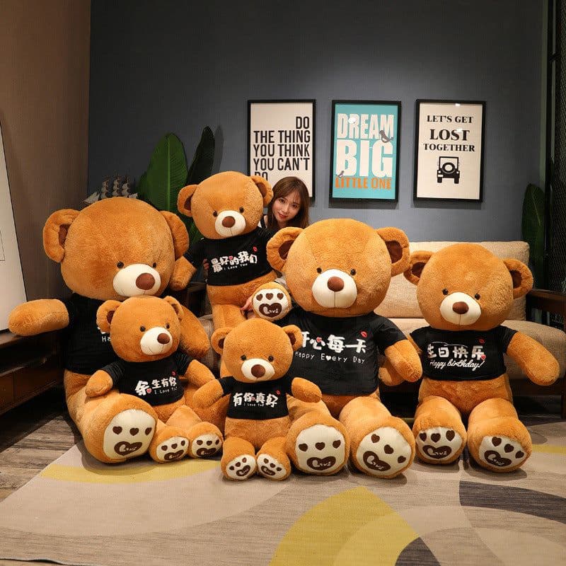 image-Large Teddy Bear Plush Toy 1.8m - Pink Birthday Gift