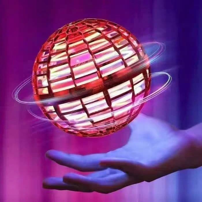 image-UFO Flying Ball - Luminous Fingertip Gyroscope Spinner