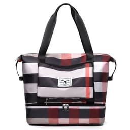 image-Sports Fitness Bag With Independent Shoe Compartment Dry Wet Separation Travel