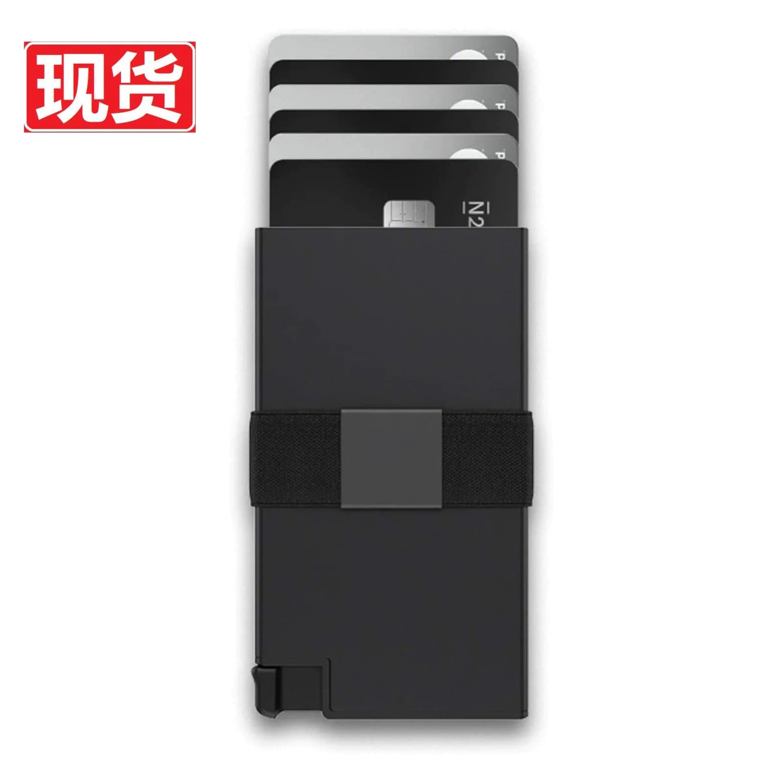 image-Ekster RFID Men's Card Holder Dark Gray Aluminum Alloy