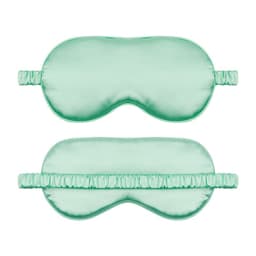 image-Pinying Double-Sided Silk Eye Mask - Tender Pink