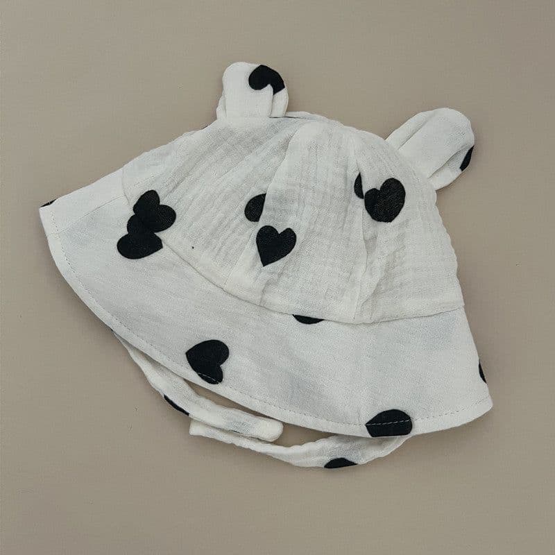 image-INS Baby Sun Hat Cotton Rabbit Ears Fisherman