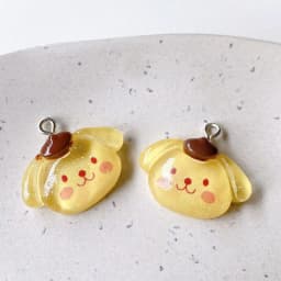 image-diy resin accessories cartoon pendant cute bunny puppy pendant cream glue mobile phone shell hair accessories material