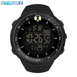 image-Men's Sports Watch - Army Green, 50m Waterproof, Luminous, Large Screen