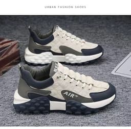 image-2023 men's spring all-match casual thick-soled Forrest Gump sneakers running daddy shoes trendy shoes net red student shoes