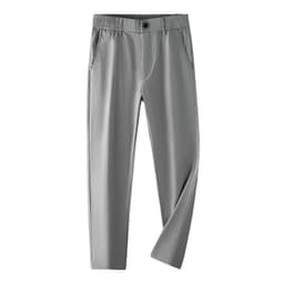 image-2023 Spring Ice Silk Casual Pants Trousers Men's Pants-808-Young and middle-aged men's clothing for high school students