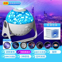 image-Creative Galaxy Projector Lamp - Romantic Starry Sky