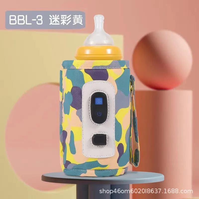 image-Maid Monkey Bottle Warmer USB - Yellow Digital Display