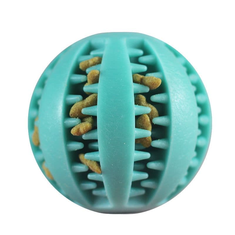 image-Dog Chew Toy Ball - Rubber 11.5cm Glitter