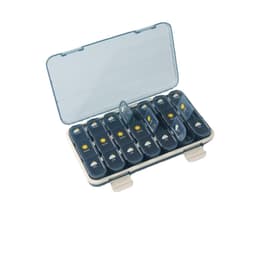 image-Manga Pill Box 7-Day Organizer Brown