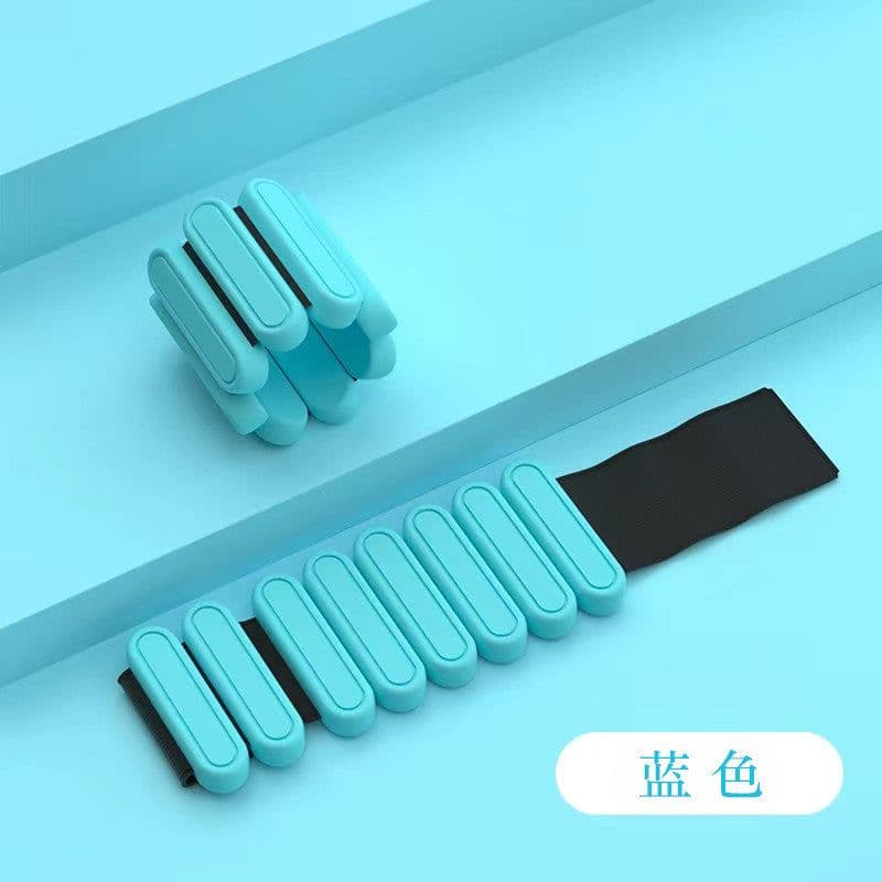 image-skedas Weight-Bearing Bracelet Silicone Gray 4lb Pair