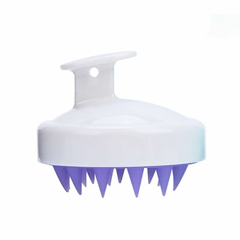 image-Platinum Fly Scalp Massage Brush - Silicone Yellow