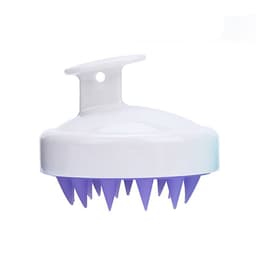 image-Platinum Fly Silicone Bath Massage Brush - Translucent Yellow