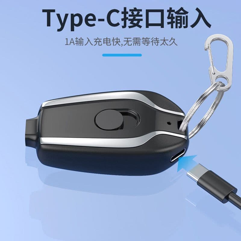 image-Mini Power Bank 1500mAh - Pink USB-C