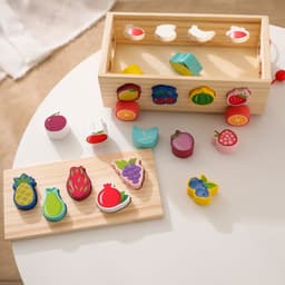 image-Baby Wooden Educational Toys - Color Matching
