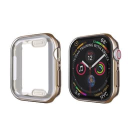 image-Suitable for Apple TPU electroplating case protective case apple iwatch6 5 all-inclusive protective cover Apple watch case