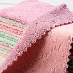 image-Coral Fleece Dishcloth 30x30cm - 20 Pack