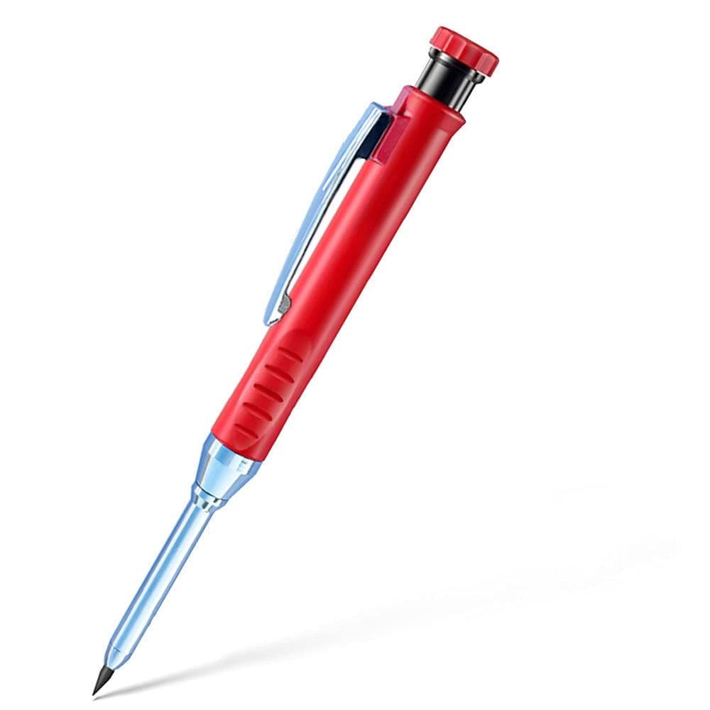 image-Professional 2.8MM Metal Woodworking Pencil - Quick-Drying 6-Color Refills